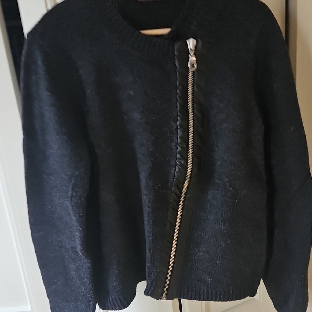 Outback Red Charcoal Knit Sweater